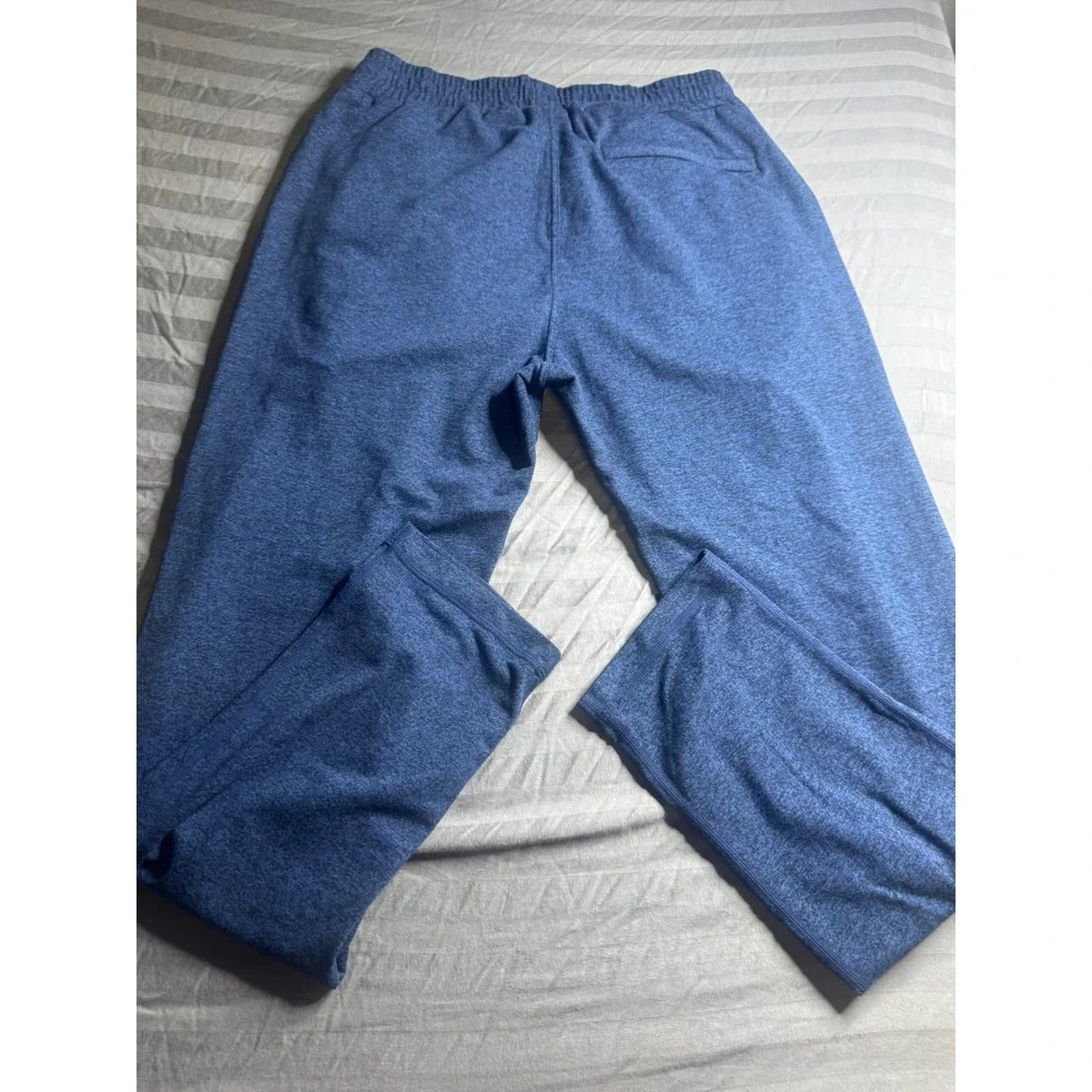 Vuori Ponto Performance Pants Mens Medium Blue Heather DreamKnit Joggers V418 - Picture 4 of 7